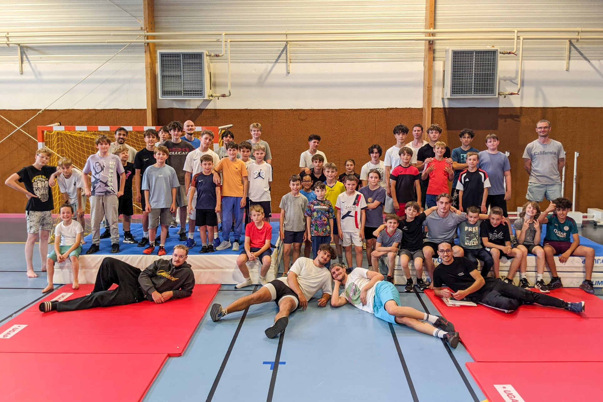 Séance de freerun à Charmes