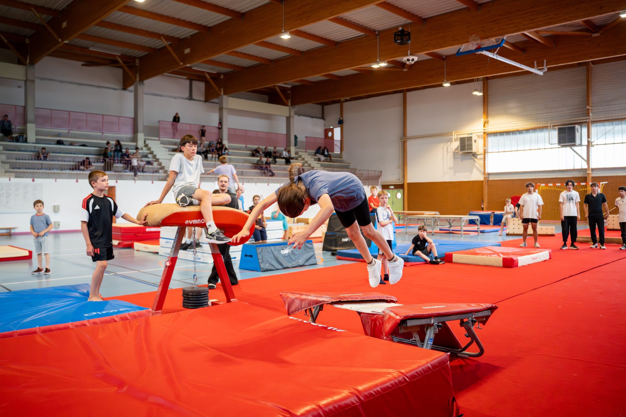 Entraînement parkour à l&rsquo;Espérance Carpinienne